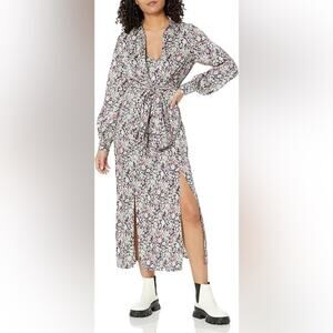 CINQ A SEPT dress / Quin floral slip dress and top combo / size 14